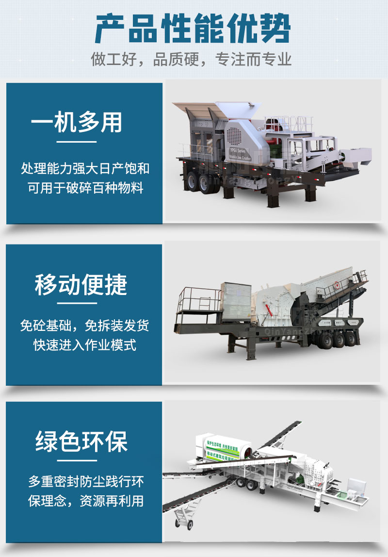 移動式建筑垃圾處理設備廠家及優勢